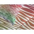 thumbnail image 4 of Ambesonne Geometric Quilted Bedspread Set 3 Pcs, Abstract Zebra Skin, Queen Size, Purple Red Yellow, 4 of 5