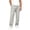 Z1 - Gray, variant on Guluxicc Straight Leg Cotton Pants for Men Drawstring Elastic Waist Pants Classic Vacation Casual Beach Trousers with Multi Pockets