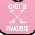 thumbnail image 4 of Inktastic Gigi Favorite Grandchild Gift Boys or Girls Baby Bib, 4 of 4