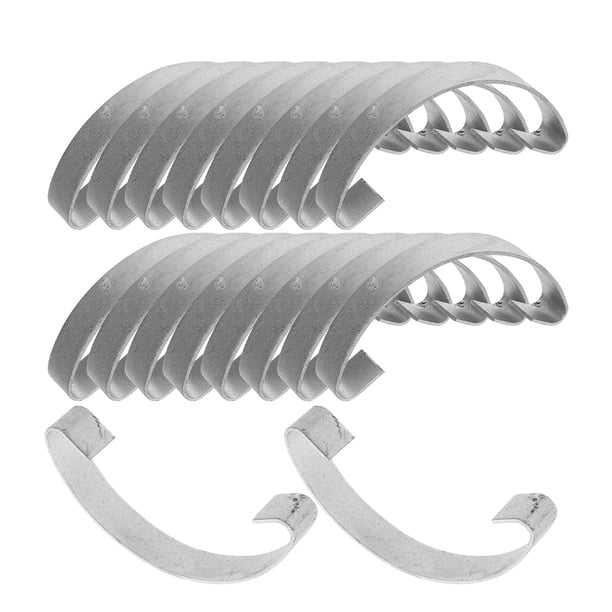 Houderco 20Ud De Acero Para Gallinero Resistentes Y Versátiles En Color Plata Para Granjas