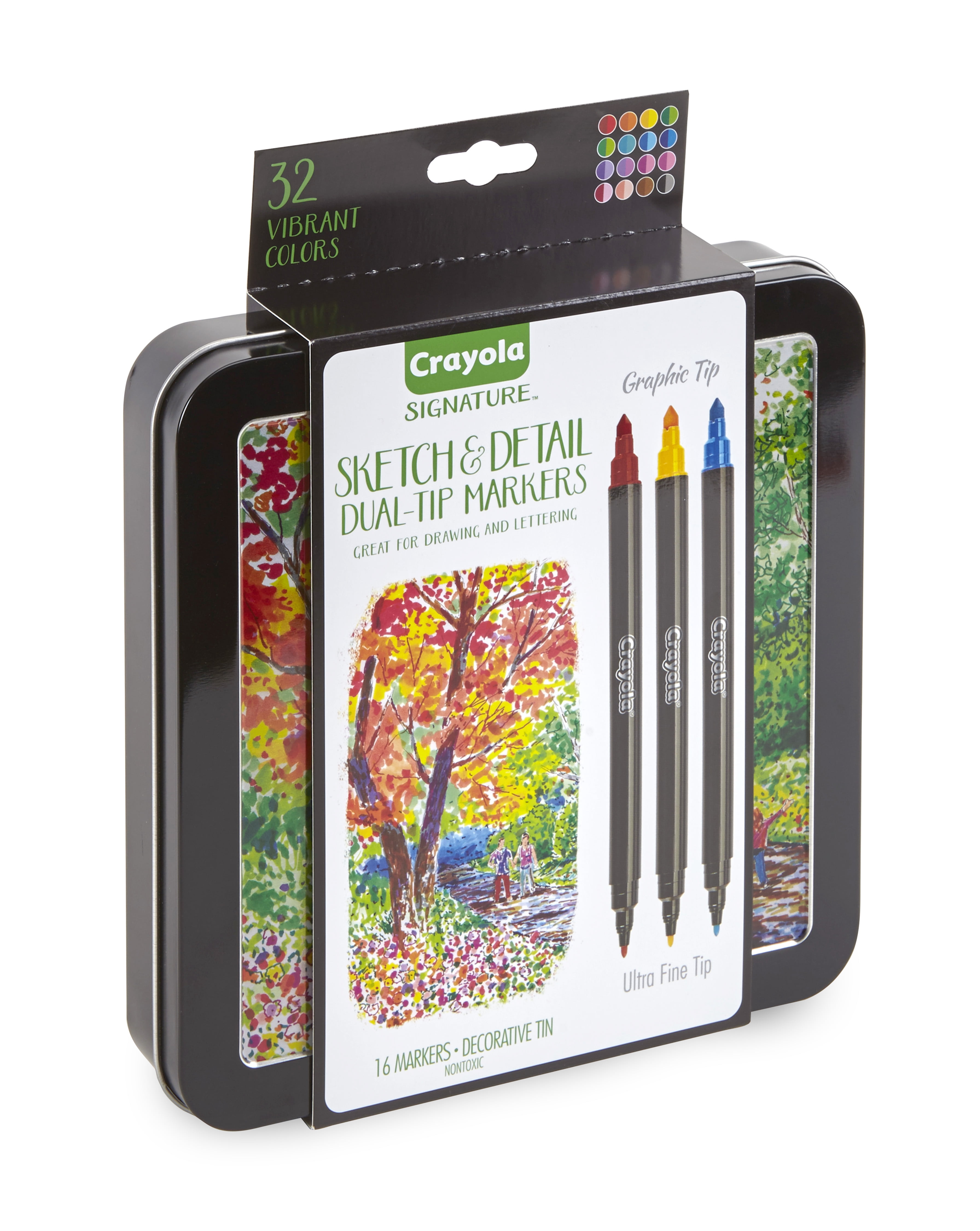 Graphic & Ultra Fine Dual Tip Markers, Crayola.com
