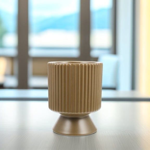 Raindrops Plant Pots Indoor Large Striped Flowerpot Nordic Style