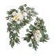thumbnail image 3 of 2 piezas de corona artificial para colgar en la pared, decoración de fotos, adornos de botín , manualidades, arco de boda, flor para festival , estilo F Soledad Guirnalda para colgar en la puerta, 3 of 10