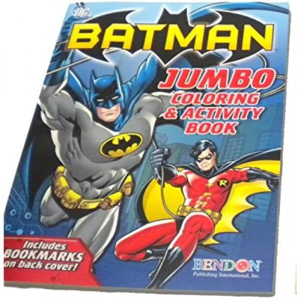 Download Batman Coloring & Activity Book! FREE 24pc Colorful ...