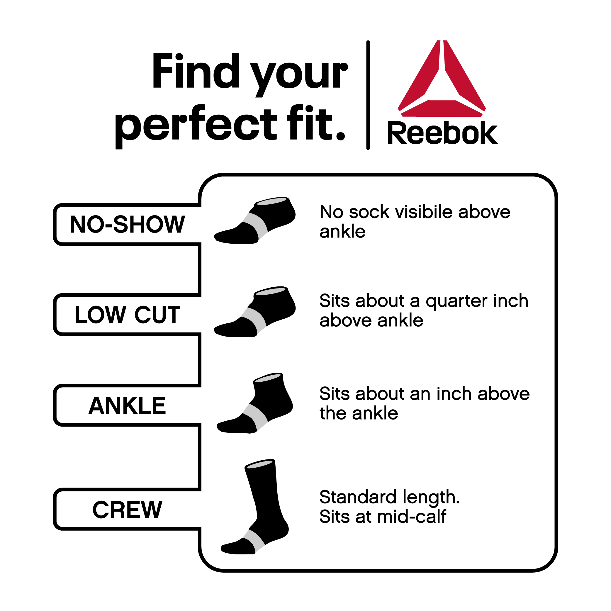 Reebok Men's Pro Series Low Cut Socks, 6-Pack - image 5 of 8