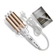 thumbnail image 1 of Curling Hair Styler Ceramic Triple Barrel Waver Styling Professional Iron Tool, 1 of 11