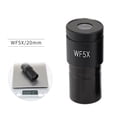 thumbnail image 2 of 1PCS Biological Microscope Wide-angle Eyepiece 23.2mm 5X-25X Aperture Eyepiece, 2 of 8