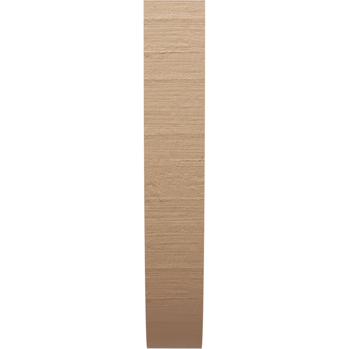 3"W x 6"D x 18"H Thin Durham Rough Cedar Woodgrain TimberThane Corbel, Primed Tan