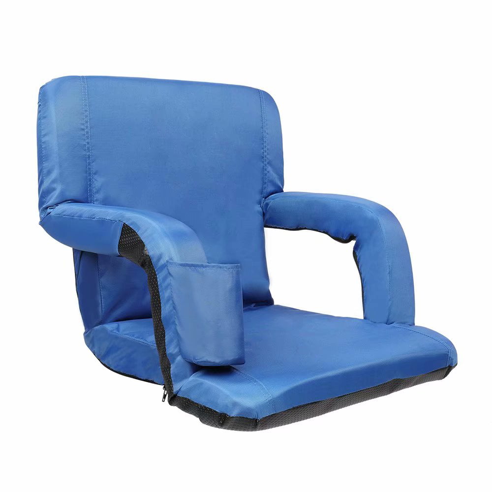 Folding Stadium Chair Bleacher Cushion Sport Grandstand Ultra-Padded Boat Seat