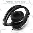 thumbnail image 3 of Seenda Kids Headphone, Wired Headphones for Boys and Girls with Microphone, 85/94dB Volume Limiter, New Condition Headset, Black, 3 of 9