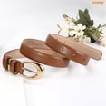 thumbnail image 5 of WHIPPY Women Leather Belt for Jeans Pants Dresses Fashion Ladies Leather Belts 3 Pack, 5 of 7