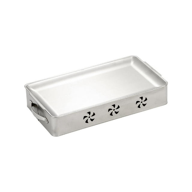 S SERENABLE Food Warmer Plate Barbecue Holding Furnace for Countertop Restaurant Camping argent
