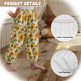 thumbnail image 6 of DISNIMO Sunflower Flower Bloomers Pants for Girls Bloomer Harem Pants Girls 8-12 Long Pants Kids Girls Sweatpants Loose Leg Yoga Pants for Girls Casual Joggers for Kids Beach Pants Harem Bloomers, 6 of 7