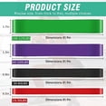 thumbnail image 3 of LinenLoon Resistance Band, Pull Up Bands, Pull Up Assistance Bands, Workout Bands, Exercise Bands, Resistance Bands Set with Door Anchor, Working Out, Physical Therapy, Shape Body, Men and Women, 3 of 4