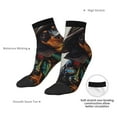 thumbnail image 6 of Rocae Fantasy Wizard Dog Art for Premium Adult Socks,Comfortable, Breathable, and Durable Socks, Perfect for Everyday Wear, 6 of 7