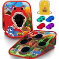 thumbnail image 1 of Corn Hole Games SWOOC Games Dino Frenzy 2 en 1 para niños, 1 of 6