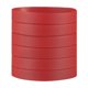 thumbnail image 1 of BRANDWINLITE Venta al por mayor 6 unids/pack pulseras de silicona de un solo color pulseras de goma para fiestas eventos deportes aula entrenamiento divertido y para suministros de oficina archivo-roj, 1 of 1