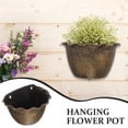 thumbnail image 4 of Homoyoyo Indoor Wall Planter Set, Modern Multi-Color Plastic Hanging Pots for Home and Office Decorative Use, 4 of 8