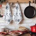 thumbnail image 6 of Texas Star Country Kitchen Towels Set of 4, Blue Farmhouse Branches Absorbent Dish Towels for Kitchen, Microfiber Hand Towel, Quick Drying Tea Towel for Cleaning Decorative Dishcloths, 6 of 7