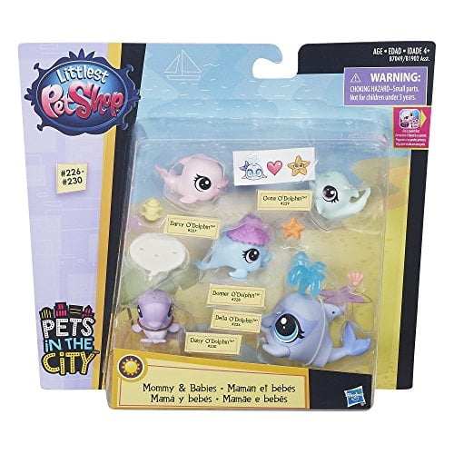 Familia de Delfín Littlest Pet Shop