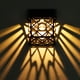 thumbnail image 2 of Toystoory Luz solar al aire libre IP65 Impermeable Jardín Parque Patio Porche Patio Entrada Pasarela Calle Hueco Decoración Lámpara Iluminación y accesorios Redondo Toystoory HA073065-01, 2 of 6