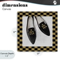 thumbnail image 4 of Stupell Industries Modern Luxe Black Flats Canvas Art, 17 x 17, by Lorenzo Collective, 4 of 8