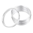 thumbnail image 1 of 4uds OD 66,6mm a ID 63,4mm Aluminio Aleación Coche Auto Cubo Centrado Anillo, 1 of 1