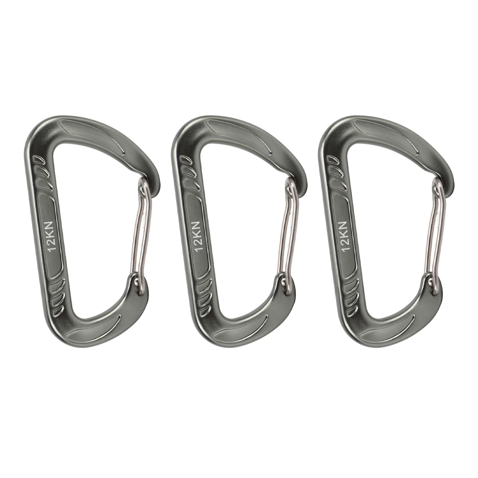 Mousquetons En Laiton Robustes - Boucle En U Dorée - Pour Hamac, Escalade, Porte-clés - 2 Pièces - 10