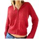 thumbnail image 2 of Puntoco Mujeres Moda Casual Cálido Sudadera Con Capucha Sólido Bolsillo Con Cremallera Abrigo Prendas De Abrigo Suéter Rebeca De Punto Liquidación Puntoco Puntoco-7929, 2 of 5