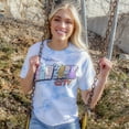 thumbnail image 5 of To All The Boys I've Loved Before Womens' Greetings From New York City Juniors Tie Dye Crop T-Shirt, 5 of 7