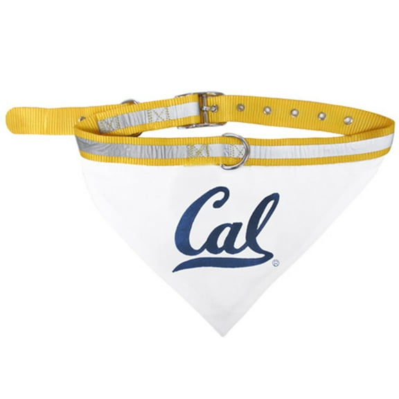 Pets First College California Golden Bears Pet Bandana, 3 Sizes Available with Collar