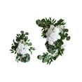 thumbnail image 1 of Arco de Flores Macarena 2 Piezas para Boda Telón de Fondo de Recepción Flores Artificiales Hechas a Mano, 1 of 8