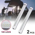 thumbnail image 2 of 2Pcs Led Lights Camper Caravan Ceiling 12V Interior Strip Bar Van Boat Lighting, 2 of 6