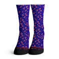thumbnail image 2 of Function - Australian Flag Repeating Pattern Fashion Sock, 2 of 4