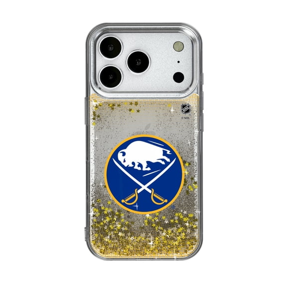 Buffalo Sabres Linen Logo iPhone Glitter Case