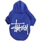 thumbnail image 1 of Abrigo con capucha para perros de clima frío Ropa con capucha suave para perros Suministros para mascotas (6XL azul), 1 of 9