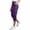 Purple-womens capris, variant on AnuYalue Plus Size Cargo Capris for Women with Pockets Summer Casual Loose Capri Pants High Waisted Workout Cropped Pant