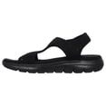 thumbnail image 2 of Sandalia deportiva Skechers Slingback para mujer, color negro/negro, talla 8, 2 of 3