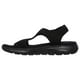 thumbnail image 2 of Sandalia deportiva Skechers Slingback para mujer, color negro/negro, talla 8, 2 of 3
