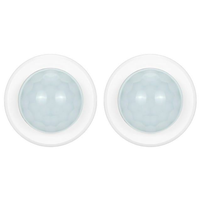 2X Sensor de Movimiento Corporal Zigbee 3.0 Tuya Mini Inteligente Transductor PIR de Movimiento Humano Vida Inteligente Hogar Conexión Inalámbrica Luz (C)