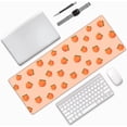 thumbnail image 2 of Large Mouse Pad 3D Fruit Peach Extended Gaming Mouse Pad with Stitched Edges Laptop Computer Keyboard Mouse Mat Desk Pad for Work Game Office Home, 2 of 5