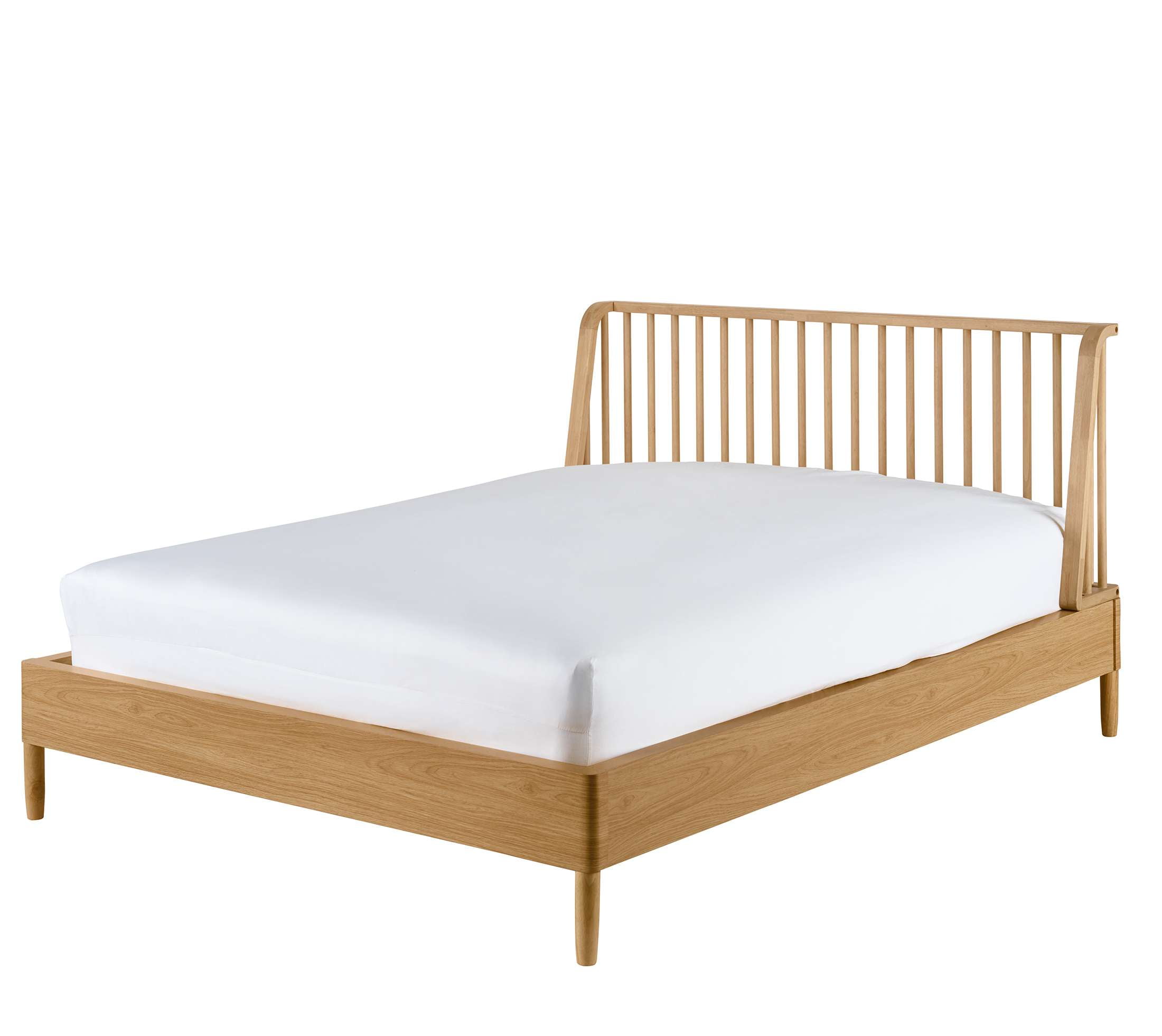 Better Homes & Gardens Lillian Spindle Bed, Queen, Natural Pine Finish