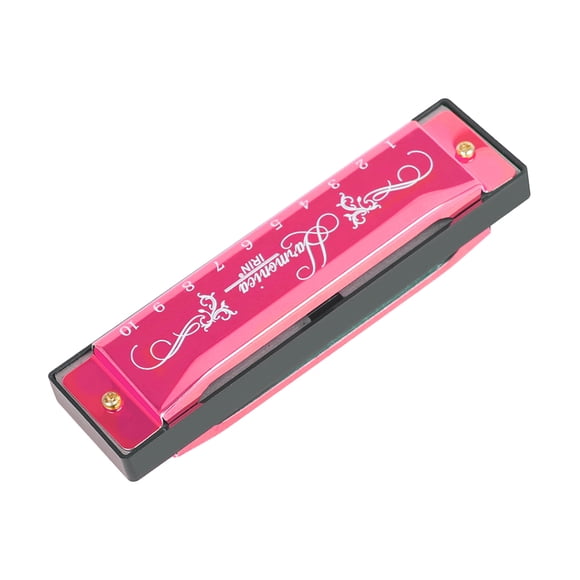 Soidarity Armónica profesional de 10 agujeros C, órgano bucal de 20 tonos, juguetes musicales portátiles educativos para edades tempranas, Type3 NO3