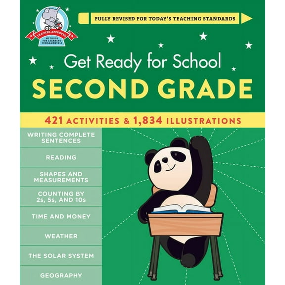 Get Ready for School Get Ready for School: Second Grade (Revised and Updated), (Spiral-Bound)