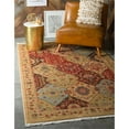 thumbnail image 2 of Unique Loom Edinburgh Medallion Design Rug 10' 6 x 16' 5 Rectangle Tan/Red, 2 of 2