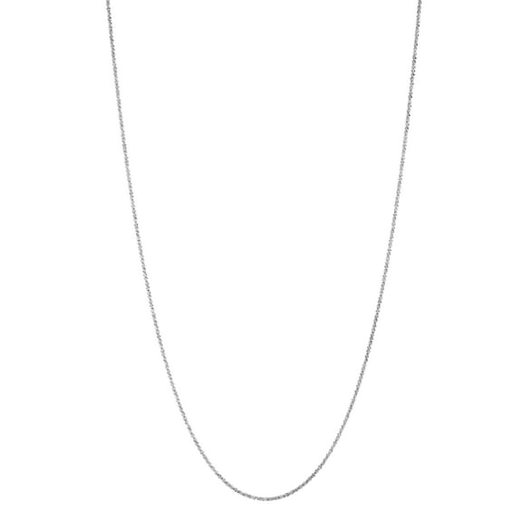 JewelStop 14k Yellow Gold 16in 1mm Diamond-Cut Round Wheat Chain with Lobster Clasp