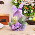 thumbnail image 4 of Dongrere Easter Decorations, Centerpiece Signs, Wooden Decor, Tabletop Party, Spring Summer Holiday, Multicolor, 1 Count, 4 of 7