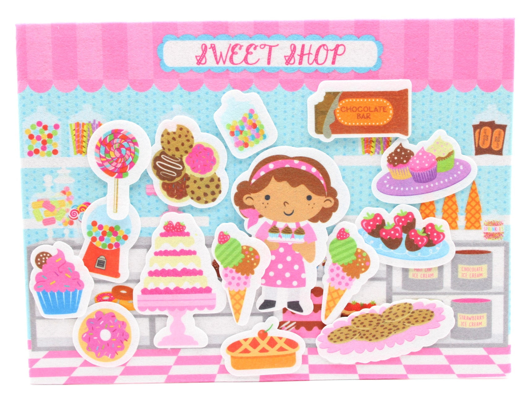 Horizon Group USA Sweet Shop Felt Play Board