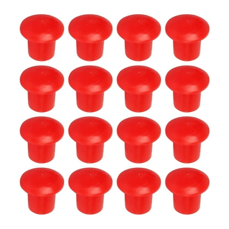 

Chelige Rebar Caps 60Pcs Rebar Safety Caps Plastic Rebar Mushroom Caps Protector for Construction industry