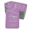 thumbnail image 1 of Inkdotpot 50 Pack Happy Diwali Favor Paper Tags Craft Real Silver Foil Hang Tag, 1 of 6